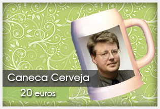 Caneca de cerveja com foto
