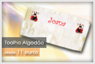Toalha personalizada