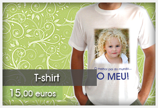 T-shirt com foto